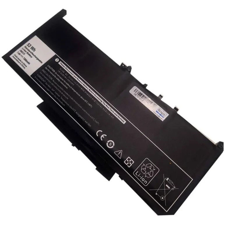 باتری لپتاپ دل Latitude E7470 / E7270 | ۴ سلولی ۵۵ واتساعت | اورجینال Dell | گارانتی 6 ماهه